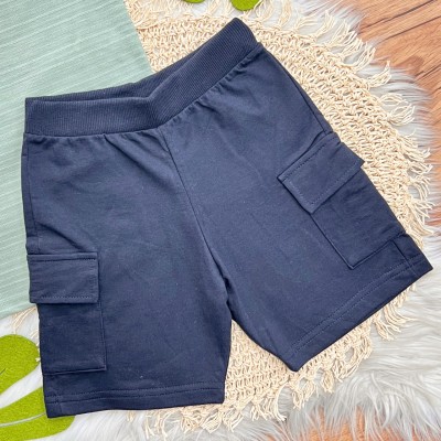 Conj. Camiseta Vision e Bermuda em Moletinho - Verde e Marinho